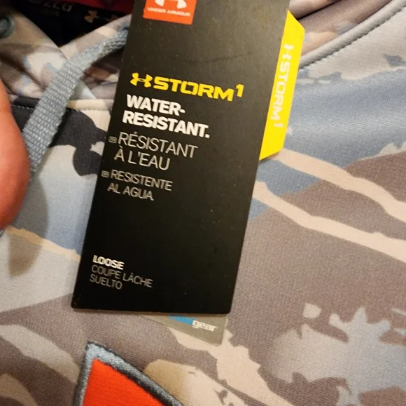 UNDER ARMOR Camo Hoodie - Size XXL NWT Pull-over with Kangaroo Pockets - Picture 13 of 16